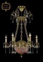 Подвесная люстра Art Classic 31.51.6.CK125SP.250SP.G.Sp.Amber.White.1A ArtClassic