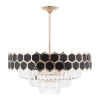 Люстра на штанге Arte Milano Sorrento 375009/6+3/300/590 GD