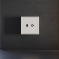 Накладка для розетки телевизионной оконечной TV+SAT Voltum S70 (хлопок) VLS001613