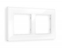 Рамка двухместная Ambrella Volt Arctic AF580102