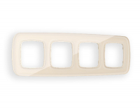 Рамка четырехместная Ambrella Volt Radian OF320304