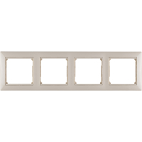 VALENA Рамка 4 поста горизонтальная слоновая кость Legrand 774354