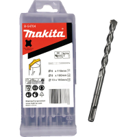 Набор буров SDS-Plus Centering tip, 5 шт (6х110х1, 8х160х2.10х160х2) Makita B-54704
