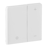 Лицевая панель Legrand Valena Life светорегулятора клавишного белая 754890