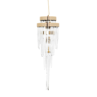 Подвесная люстра Delight Collection Babel KM0990P-4 brass