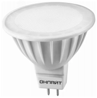 Лампа светодиодная LED 10вт 230в GU5.3 белый ОНЛАЙТ 61890 21562