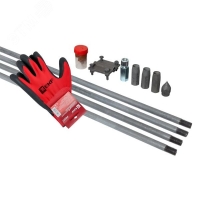 Комплект заземления, 6м HZ PROxima EKF gc-21600