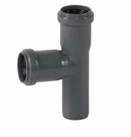 Тройник канализационный (полипропилен) 32х32/87.5град. PRO AQUA 203287