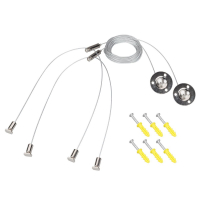 Подвес Arlight LINE-6070 2х4m Set (Pad 9х2mm) 056258