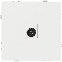 Розетка ЭРА Galaxy 15-3101-01 TV одиночная IP20 белый Б0070715