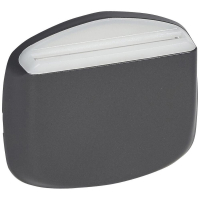 Лицевая панель Legrand Celiane выключателя карточного графит 067909