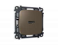 Комплект механизма розетки HDMI 2.0 40V/500mA 2.0GHz 5-18Gbit/s Ambrella Volt Omega MO644010