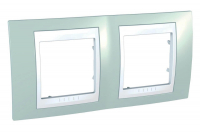 Рамка 2-постовая Schneider Electric Unica Хамелеон MGU6.004.870