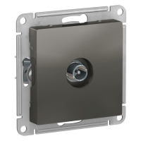 Розетка TV оконечная 1DB Systeme Electric AtlasDesign Сталь ATN000991