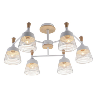 Люстра на штанге Seven Fires Laurens SF3386/6C-WT-WD