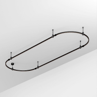 Трек Arlight ART-APRIORI-OVAL-ROD-200-3000х1000 048507