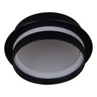 Встраиваемый светильник Reluce 53025-9.0-001RLD GX53 BK