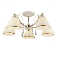 Люстра на штанге Seven Fires Dzintars WD3523/5C-WT-FGD-WT