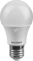 Лампа светодиодная LED 10вт Е27 теплый ОНЛАЙТ 71649 19203