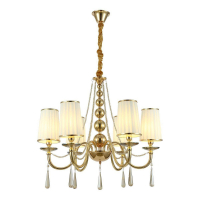 Подвесная люстра Lumina Deco Fabione LDP 1200-6 F.GD