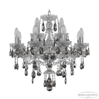 Подвесная люстра Bohemia Ivele Crystal 1415/8+4/200 Ni K731