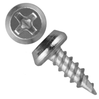 Саморез металл/металл 3.9х11 острый цинк 500 шт Крепдил screw-MM-3.9х11zn-506