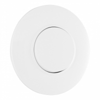 Выключатель круглый одноклавишный с рамкой Arte Milano SET08-1-30-1 white