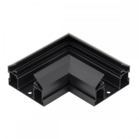 Угловой соединитель для шинопровода и закладного профиля для натяжного потолка AM Group AM540 BK SMART