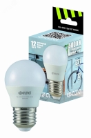 Лампа светодиодная LED 12Вт E27 5000K шар 230/50 ФАZА 5038653