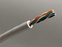 Витая пара UTP 4 пары AWG 24 Cat.5e внутренняя нг(А)-LSLTx Cu Premium (UTP 4х2х0.51 In/Cu LSLtx) SUPRLAN 01-0340