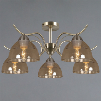 Люстра на штанге Illumico IL0733-5CSQ-25 AB AREZZO