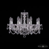Подвесная люстра Bohemia Ivele Crystal 1402/8/195 Ni