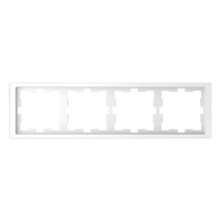 Рамка 4-постовая Schneider Electric Merten D-Life MTN4040-6535