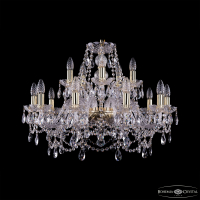 Подвесная люстра Bohemia Ivele Crystal 1411/10+5/240 G