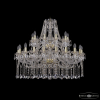 Подвесная люстра Bohemia Ivele Crystal 1413/20+10/360/2d G