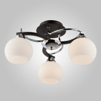 Потолочный светильник Eurosvet 9654/3 хром/черный 00000065862