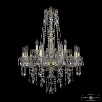 Подвесная люстра Bohemia Ivele Crystal 1415/10+5/220/h-86 G