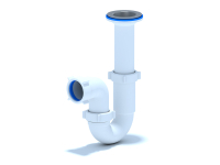 Сифон для мойки АНИ 1 1/2' x 40 прямоточный бутылочный АНИ пласт D0500