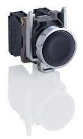 Кнопка черная без фиксации 22мм 1но Schneider Electric XB4BA21