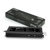 Блок питания Gauss 200Вт DC24 IP66 202022400 GAUSS