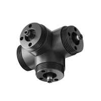 Х-образный вертикальный коннектор без ввода питания Maytoni Shelf CA019L4C-B