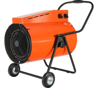 Тепловентилятор электрический на 24 кВт, 380В PT-R-24, с терморегулятором, нержавеющим ТЭНом, вилка встраиваемая на блоке управления Patriot 633307285