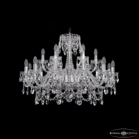 Подвесная люстра Bohemia Ivele Crystal 1411/12+6/300 Ni