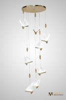 Каскадная люстра AM Group AM390 SP8