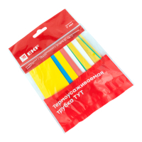 Трубка термоусаживаемая ТУТ нг 30/15 (7 цветов по 3шт) 100мм PROxima EKF tut-n-30