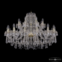 Подвесная люстра Bohemia Ivele Crystal 1403/16+8/360 G