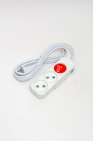 Удлинитель 3вх с защитными шторками ELBI Myra 527-010202-330