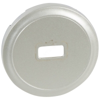 Панель лицевая розетки USB титан Legrand 068553