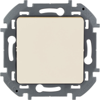 Выключатель одноклавишный INSPIRIA 10 AX 250 В~ слоновая кость Legrand/Daccord 673601