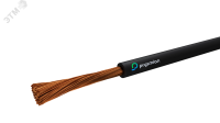 Провод ПУГВ 1х1 черный многопроволочный РЭК/Prysmian 0301030101